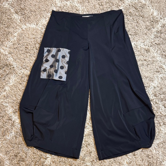 NWT Alembika Lantern Pant with Polka Dot Accent Pocket size XL/XXL